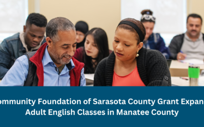 Grant Expands Adult English Classes for Manatee County Residents